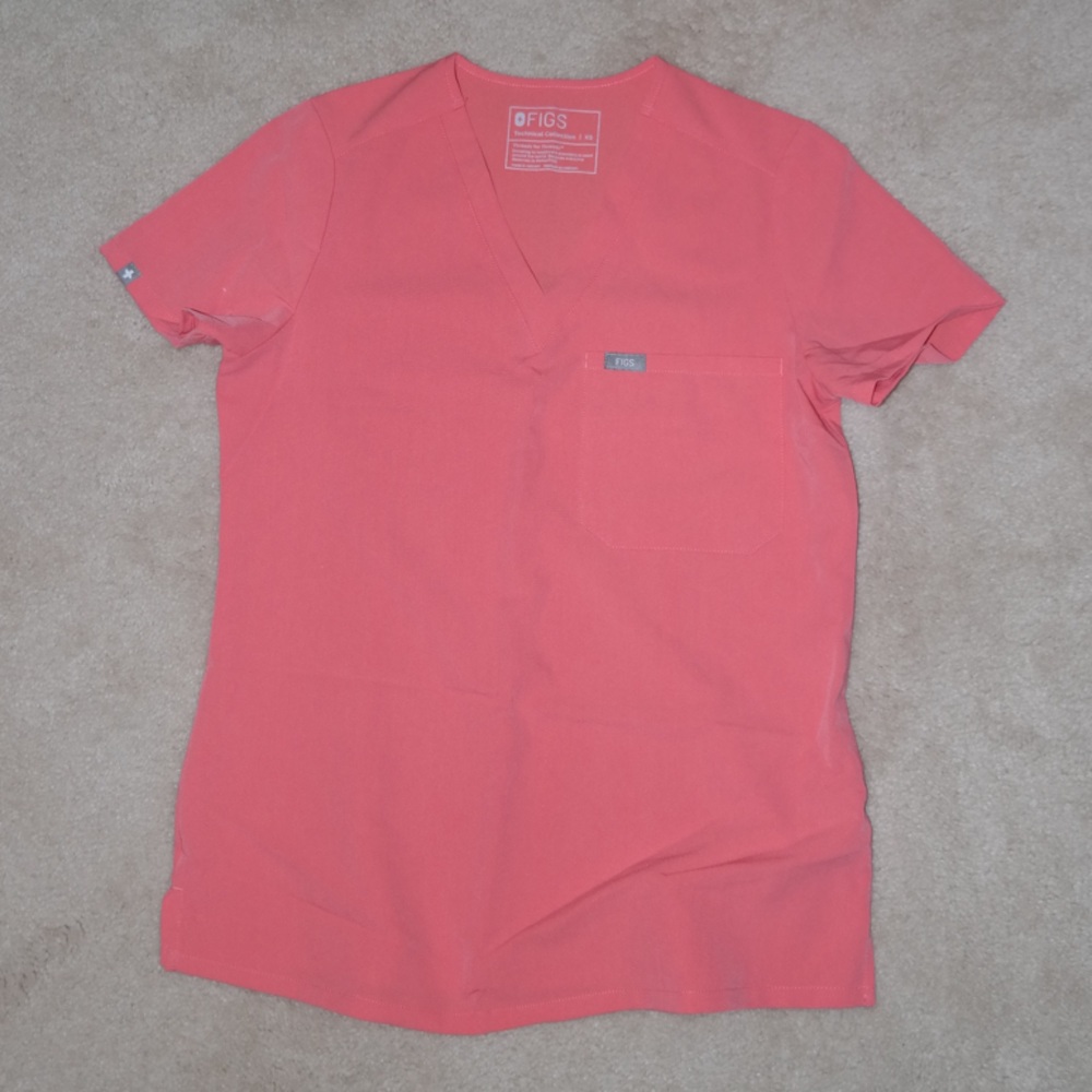 Figs Catarina one-pocket scrub top XS